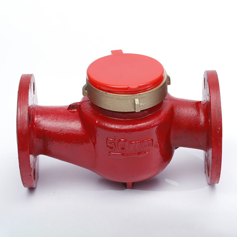 Medidor de água quente com mostrador seco Multi Jet em ferro fundido